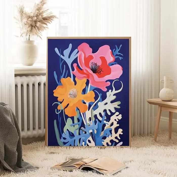 Peinture de fleurs de Gouache
