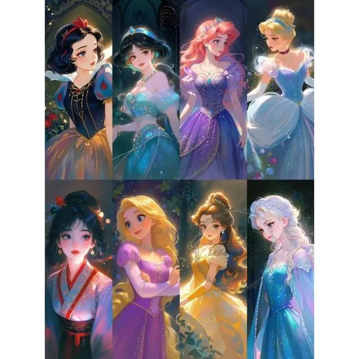 Affiche de princesse Disney