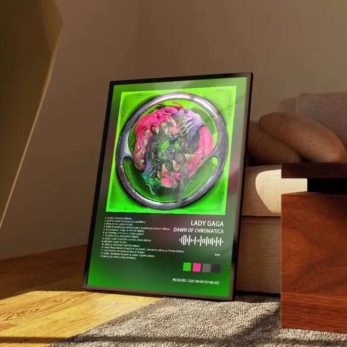 Lady Gaga Mayhem Album affiche HD Art maison salon chambre Bar esthétique toile peinture