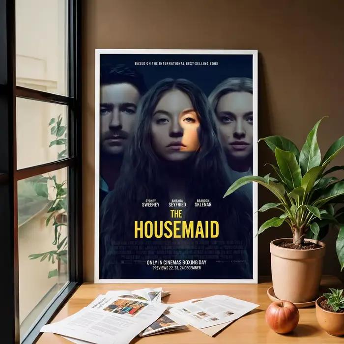 Affiche murale autocollante HD du film The H-Housemaid, imperméable, amovible, ne se décolore pas, pour la décoration de la chambre à coucher et du salon