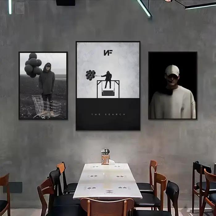 Affiche murale de rappeur N-NF
