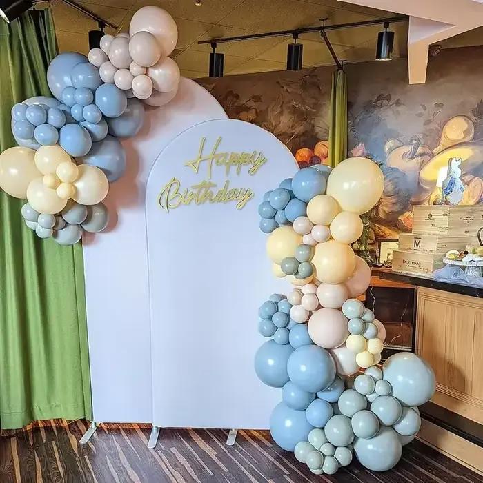 Autocollant Mural Miroir Acrylique Joyeux Anniversaire pour Décoration de Chambre