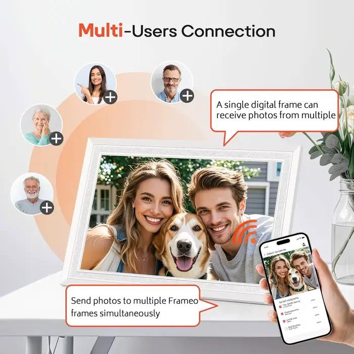 Cadre photo numérique WiFi 10