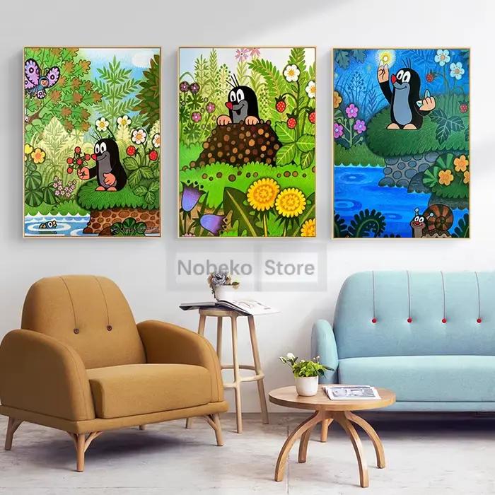 Affiche et impressions Krtek de la petite taupe