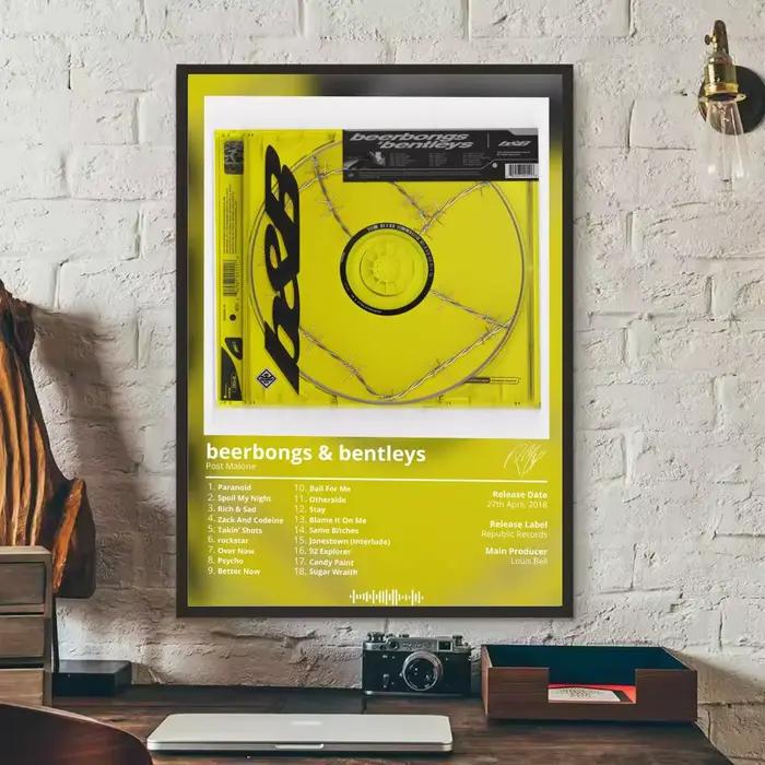 Affiche d'album Post M-Malone