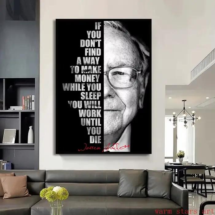Warren boardett Movational Quotes Poster Prhonneur