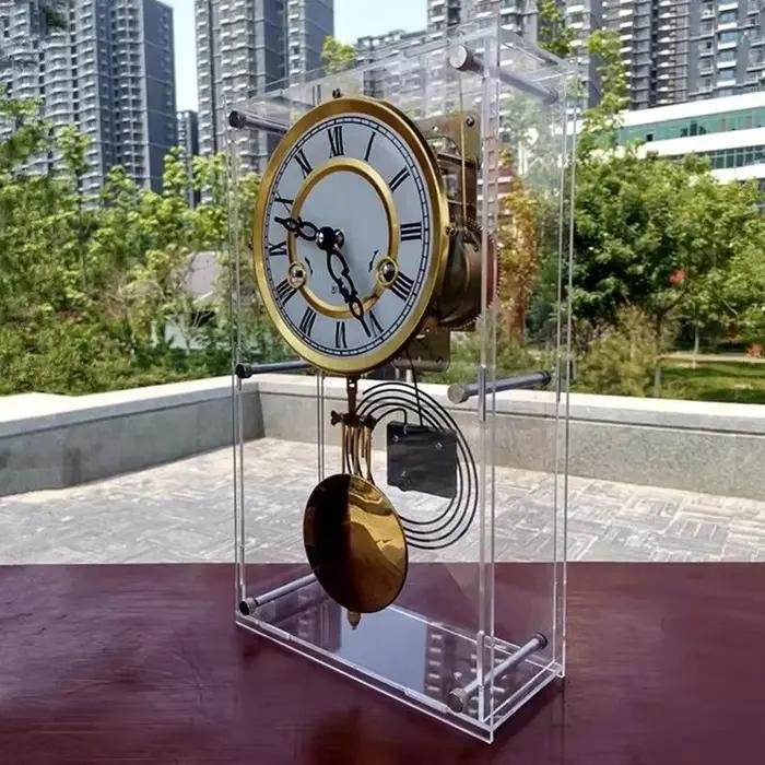 Horloge Mécanique Nordique Rétro Transparente