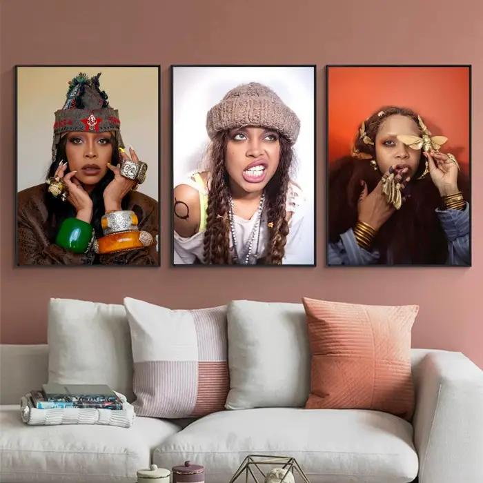 Affiche Singer Erykah B-Badu HD