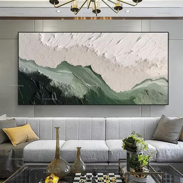 Grande peinture à l'huile spéciale peinte à la main