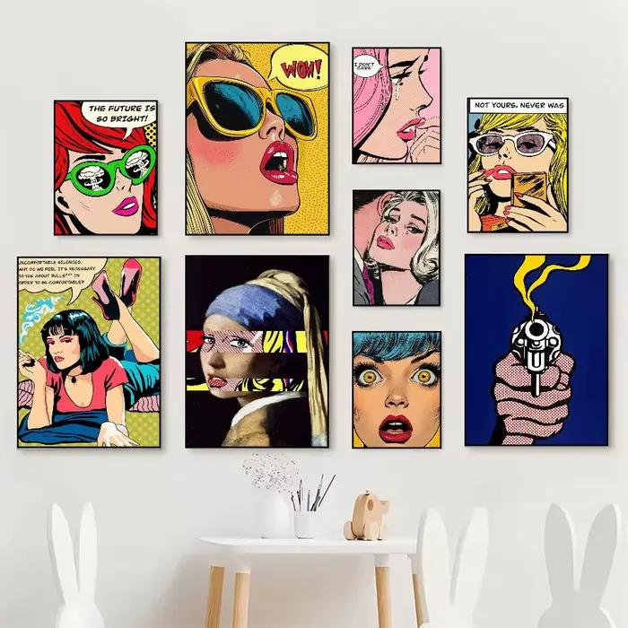 Affiche d'art R-Roy L-Lichtenstein