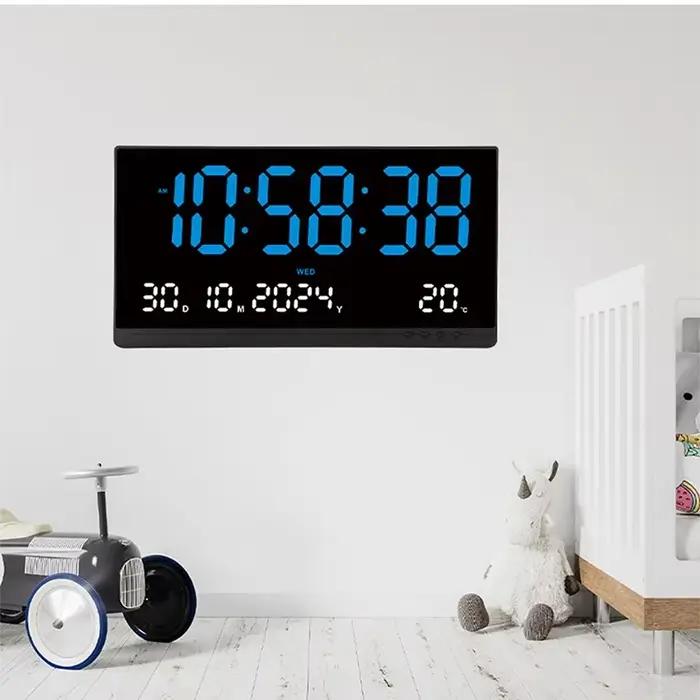 Horloge murale numérique de grande taille 21''