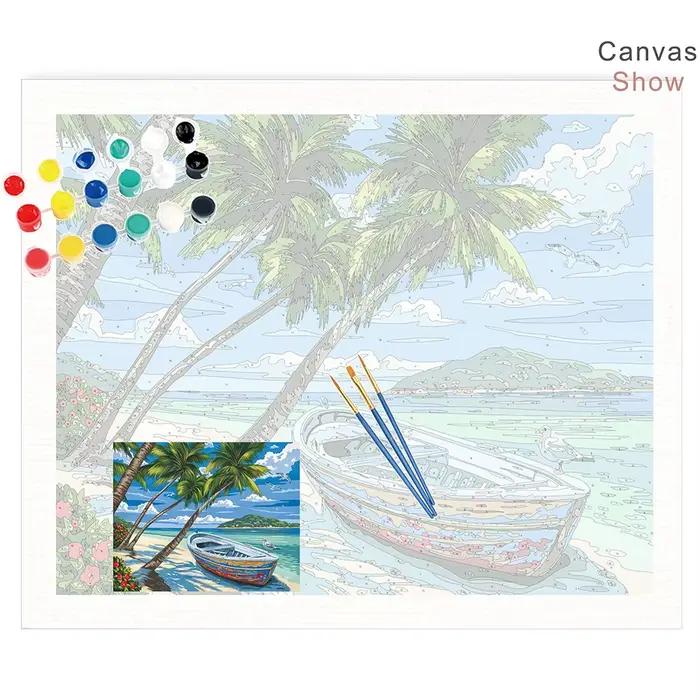 CHENISTORY – Kit de peintures par numéros