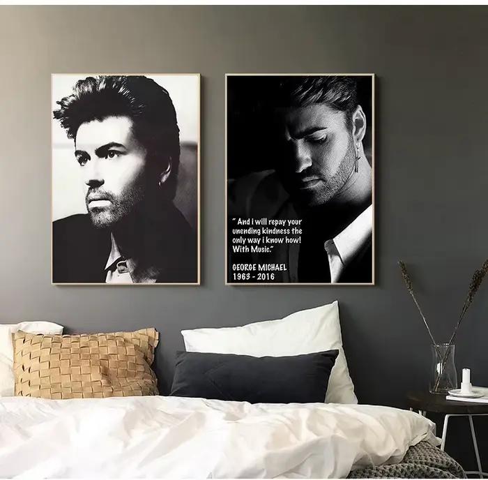 Affiche Star Friend Gift George Michael