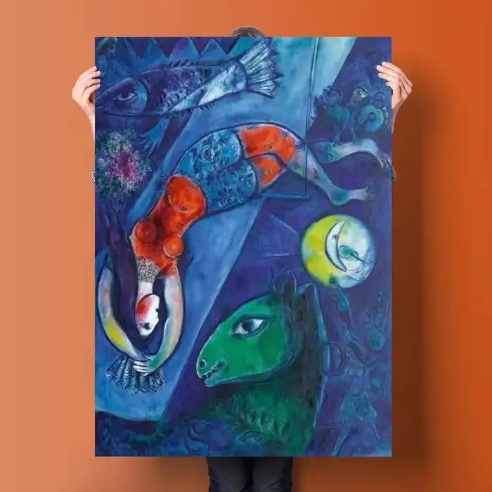 Peinture sur toile de Marc Chagall