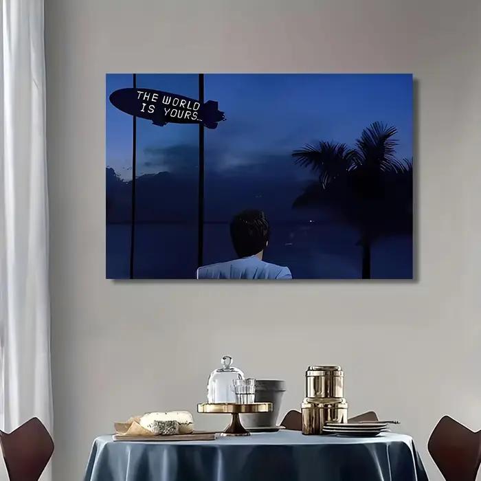 Affiche en toile de motivation du film classique Tony Montana