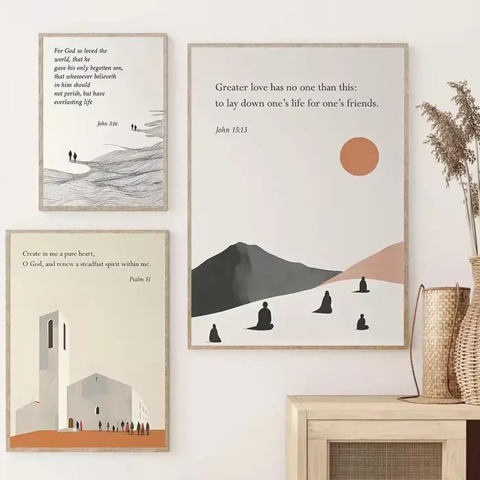 Illustration chrétienne moderne