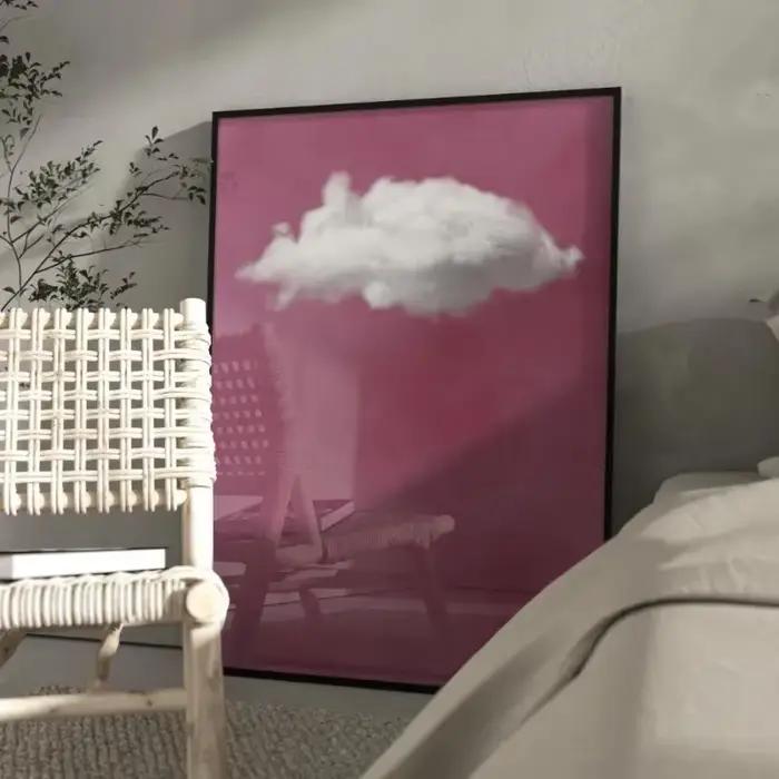Art mural abstrait moderne