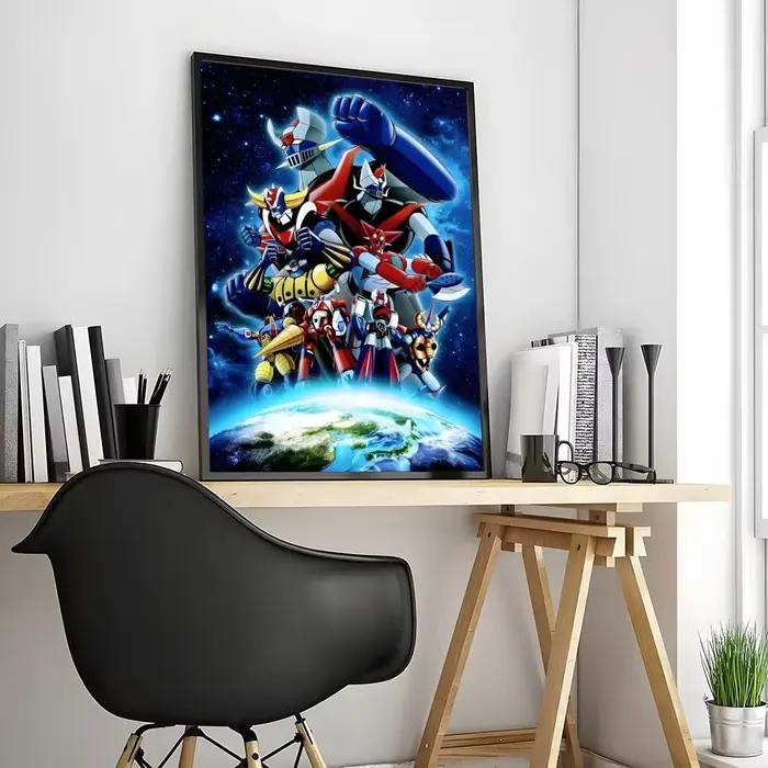 Affiche d'anime classique Robot G-Goldorak