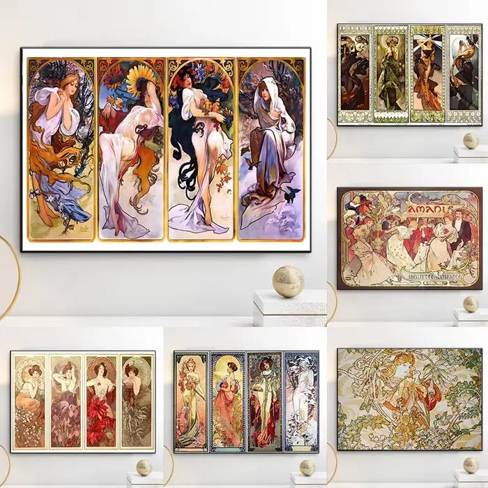 Affiche et impressions de l'artiste classique Alphonse Mucha