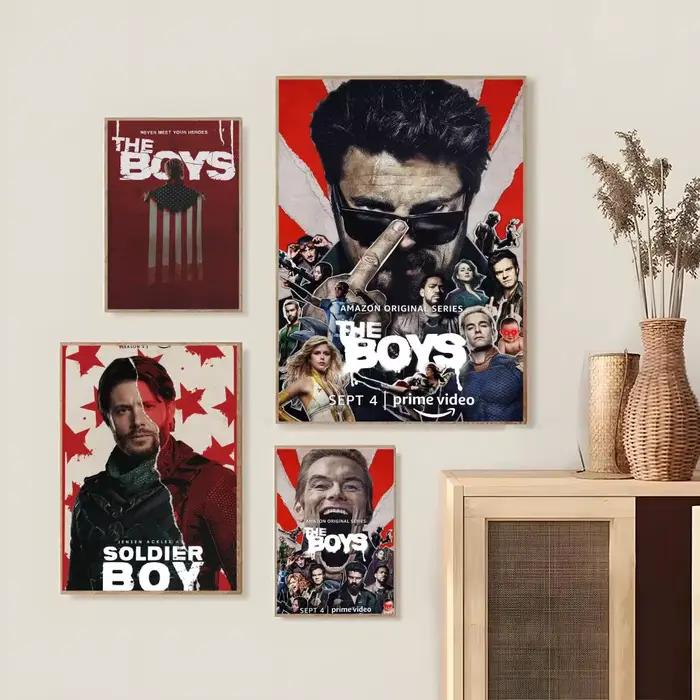 The Boys Classic films Poster Chambre salon étude et au-delà du décor auto-adhésif + cadeau parfait