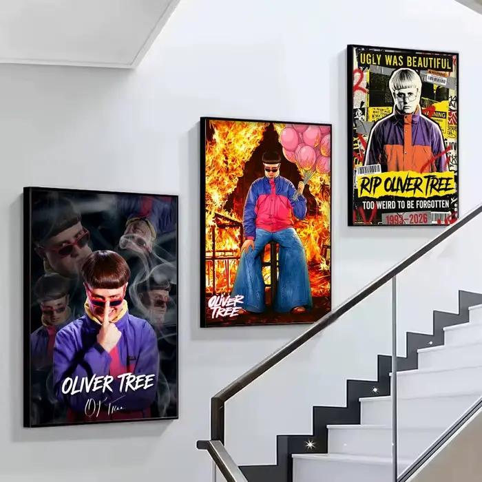 Affiche décorative élégante Singer O-Oliver Tree Ugly is Beautiful