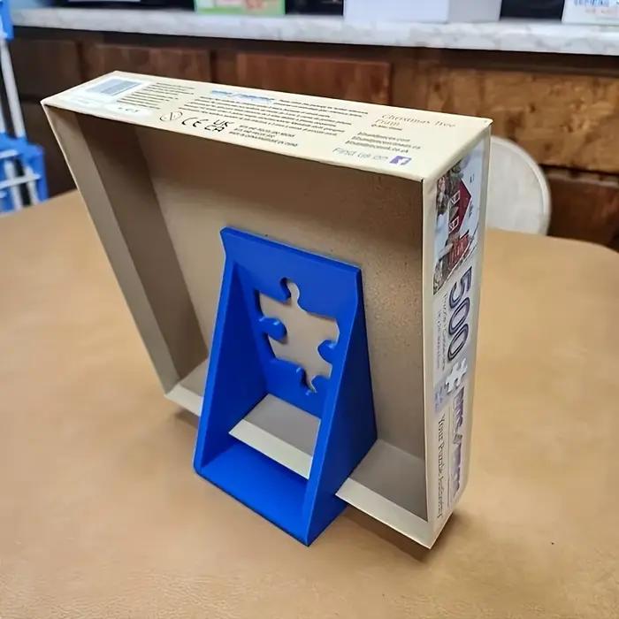 Présentoir de couverture de boîte d'affiche de Puzzle 1 pièce