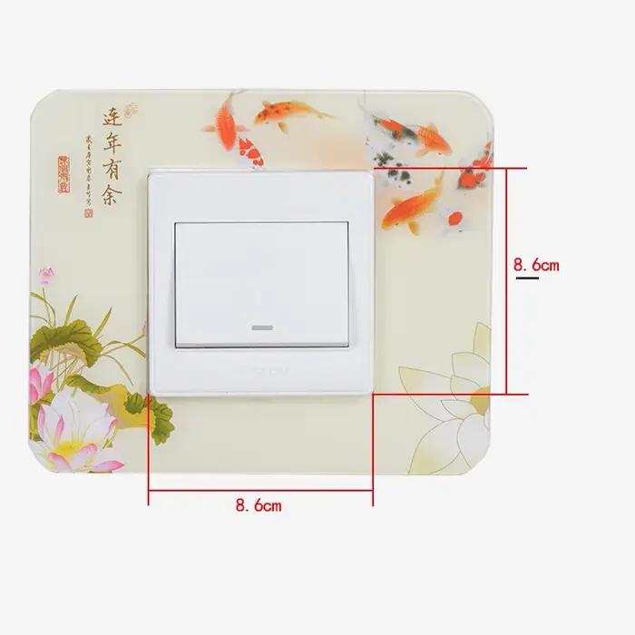 Autocollants décoratifs pour interrupteurs