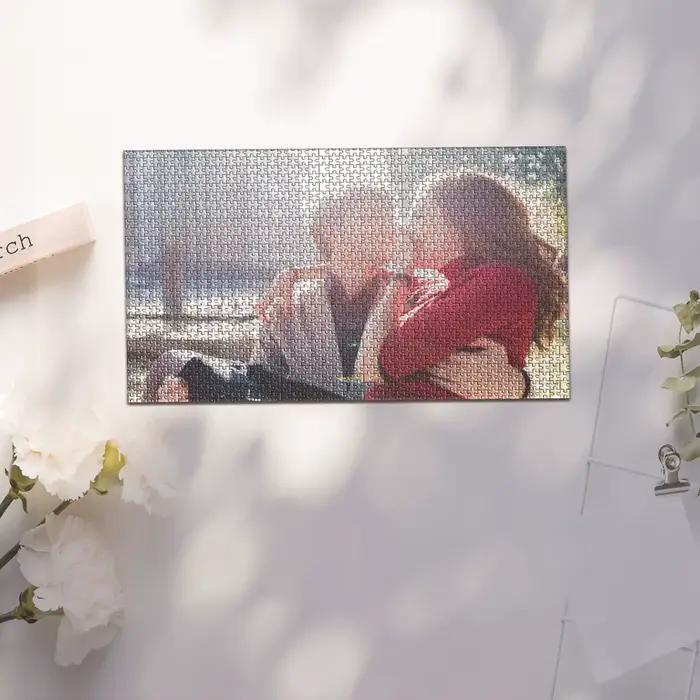 Puzzles personnalisables avec photos pour couple et famille