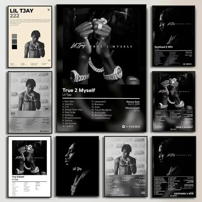 Lil Tjay Posters, New Music Album