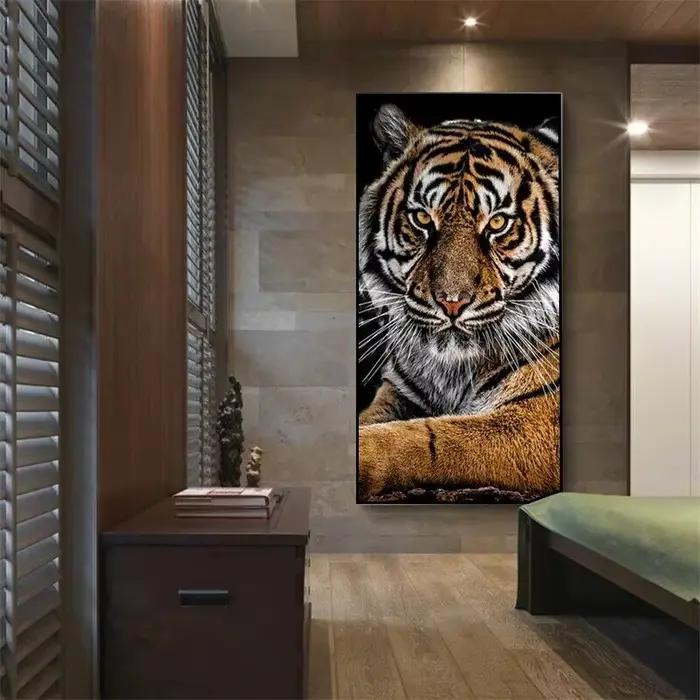 Peinture sur toile d'animaux