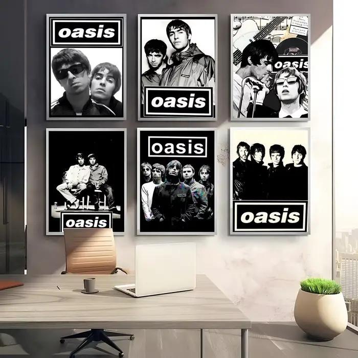 Affiche classique de bande O-Oasis