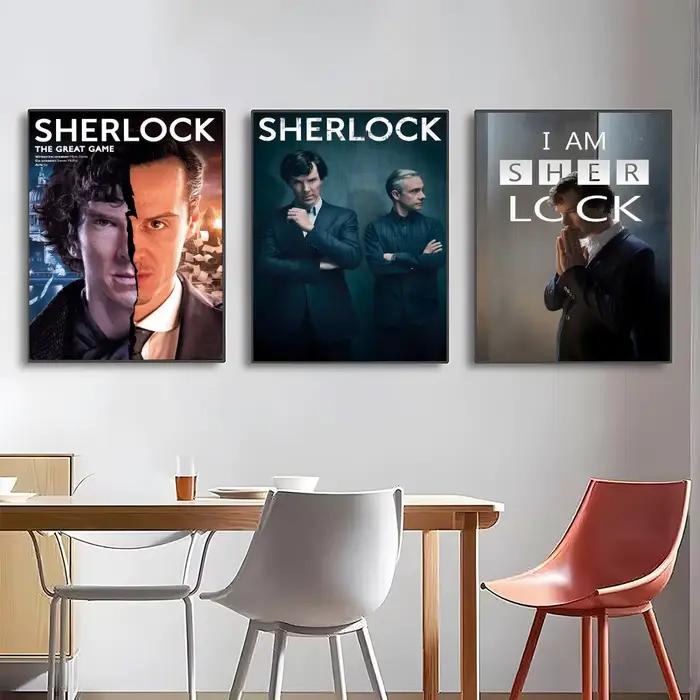 Les affiches classiques et les impressions d'art mural conviennent aux salons