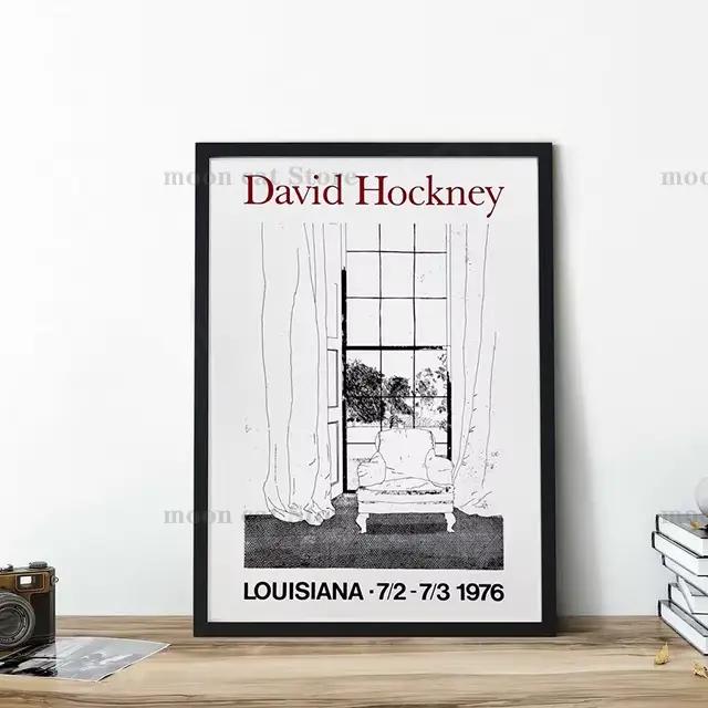 David Hockney – affiche de bain de soleil