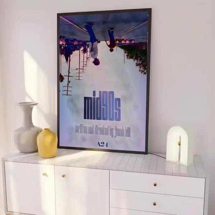 Affiche nostalgique des années 90, cadeau, art rétro, décoration de salon