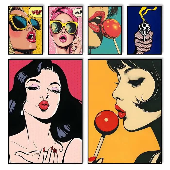 Roy Lichtenstein – affiche murale imprimée