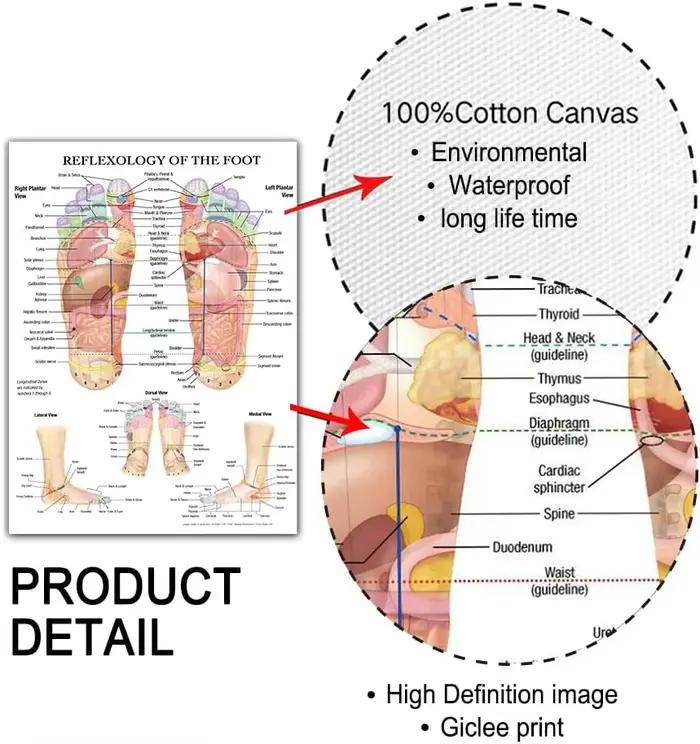 Massage de réflexologie des pieds