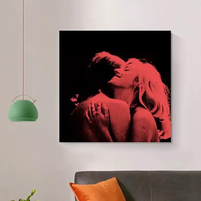 Affiche imprimée d'album de musique rock
