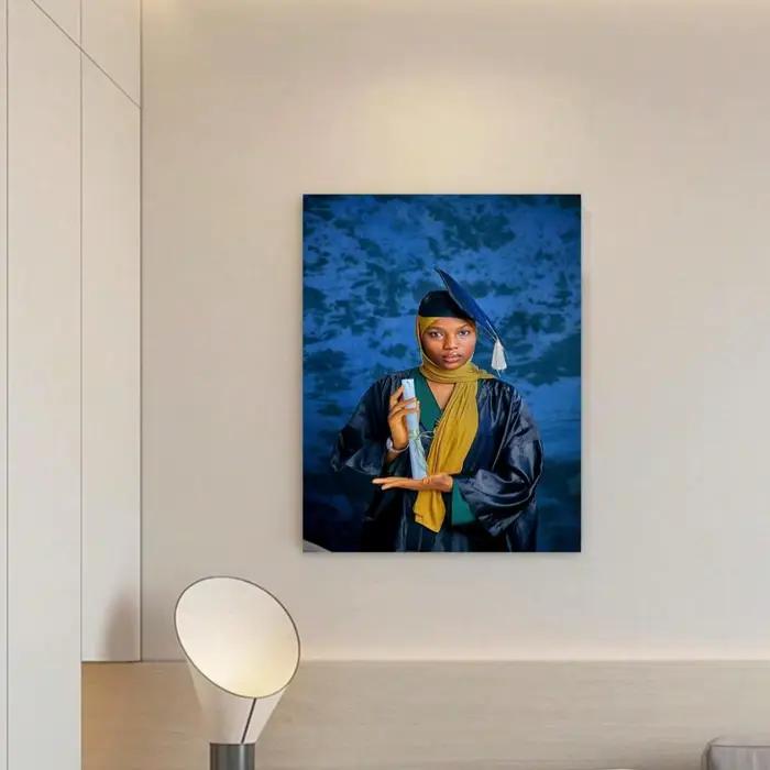 1 impression d'affiche autocollante personnalisée — Téléchargez votre propre image ou photo. Idéal pour les occasions