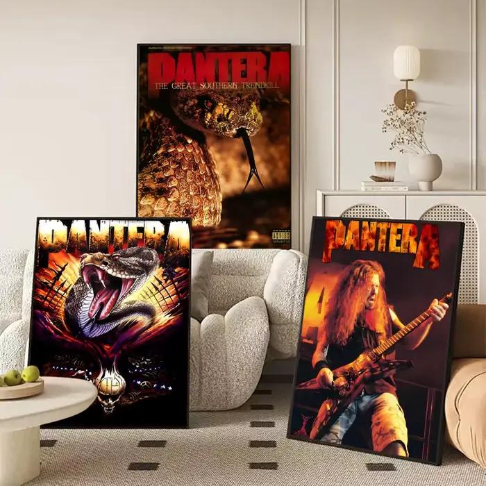 Affiche de groupe de Rock classique P-Pantera