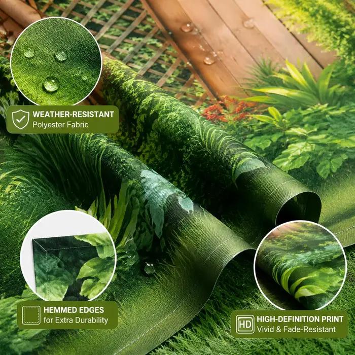 Toiles de fond de jardin pour mur 210x150cm