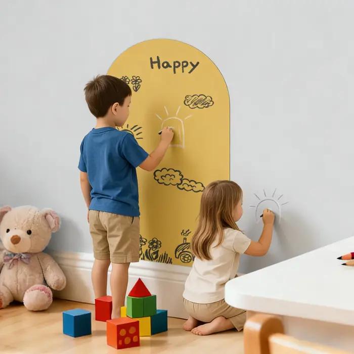 Ensemble d'autocollants muraux pour tableau blanc