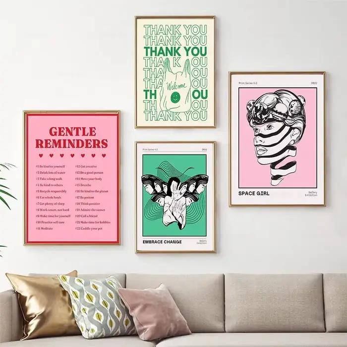 Art mural Simple scandinave