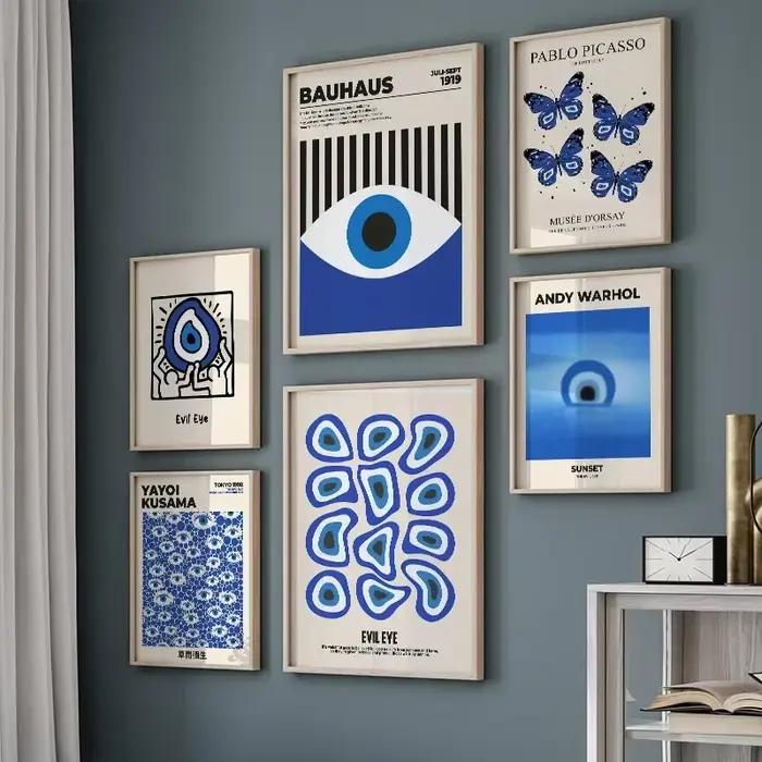 Art mural abstrait classique