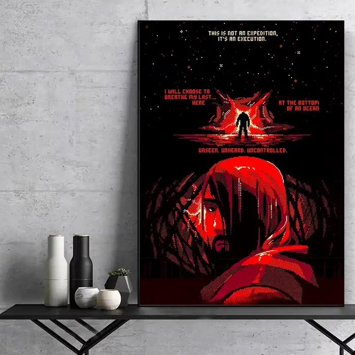 Affiches Iron Lung des derniers films d'horreur