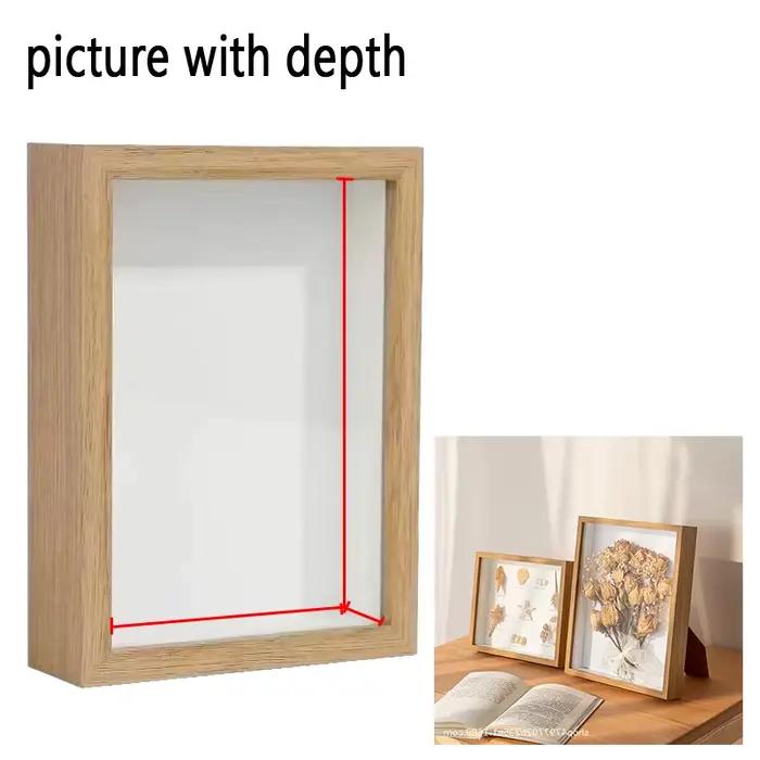 Cadres photo en bois 3D