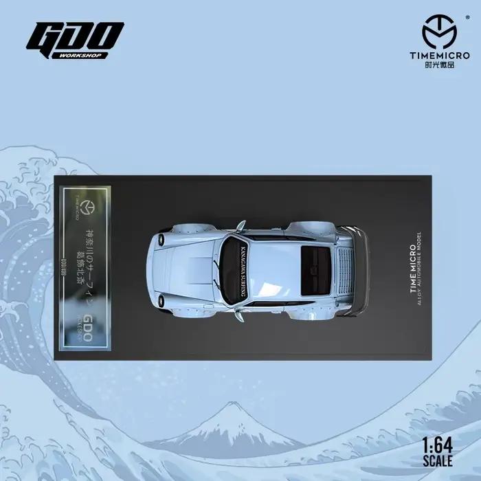 1:64 RWB964 La grande vague de Kanagawa Peinture pour collection et affichage
