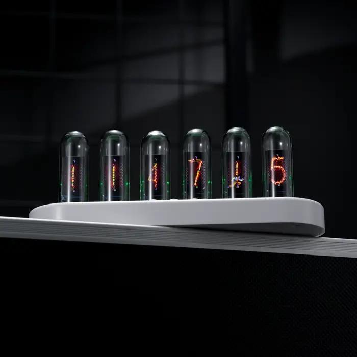 Réveil à tubes Nixie avec animation animée