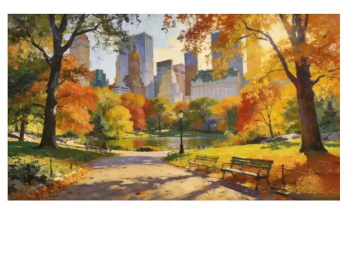 Peinture abstraite moderne