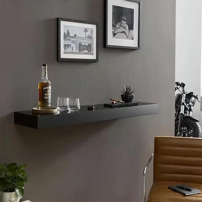 Étagère design de couleur unie avec compartiment Secret
