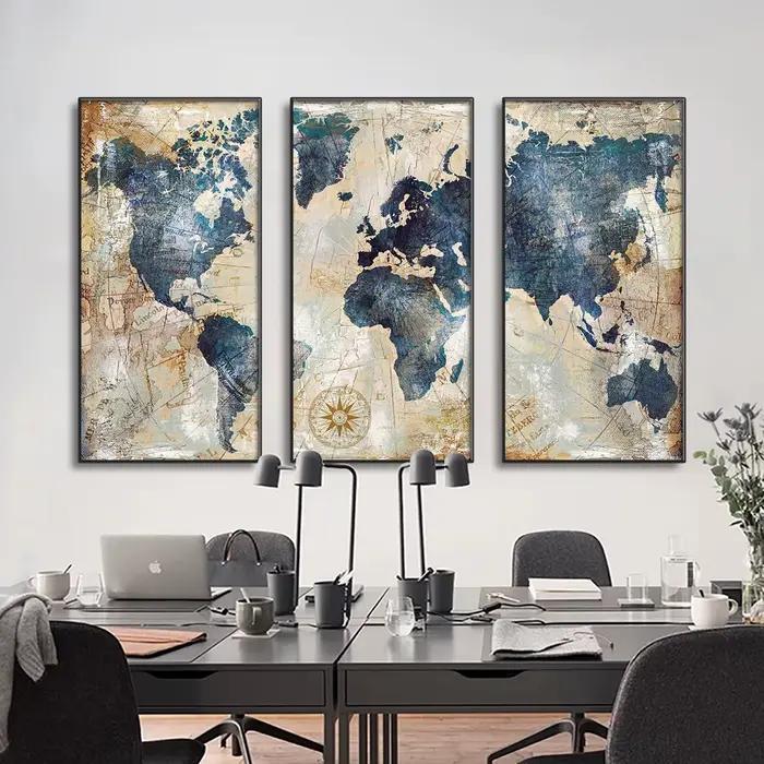 Toile d'art mural abstrait